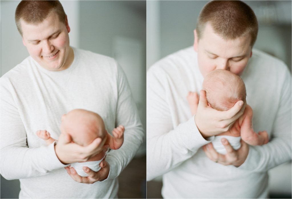 Light and airy Minnesota newborn photographer