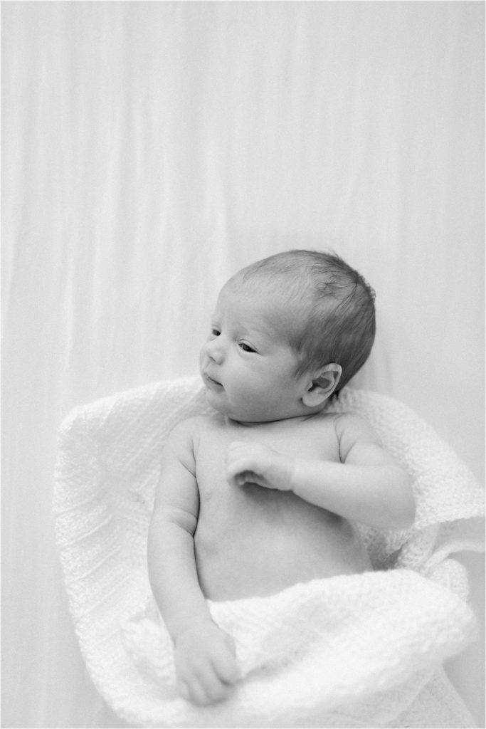 Minneapolis light and airy newborn photographer