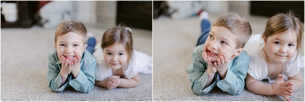 Light and airy Minneapolis newborn and family photographer